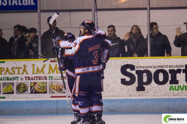Photo hockey match Clermont-Ferrand - La Roche-sur-Yon le 25/02/2017