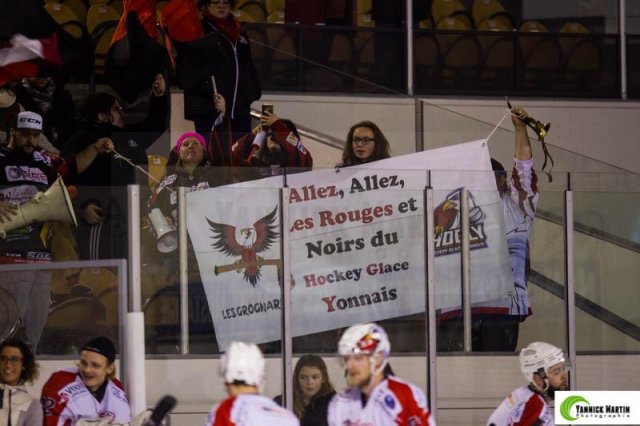Photo hockey match Clermont-Ferrand - La Roche-sur-Yon le 25/02/2017