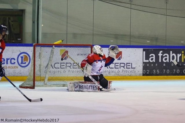 Photo hockey match Rouen - Angers  le 28/02/2017