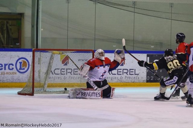 Photo hockey match Rouen - Angers  le 28/02/2017