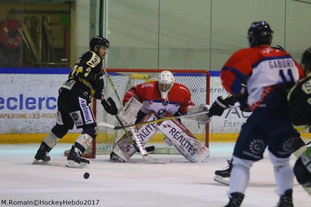 Photo hockey match Rouen - Angers  le 28/02/2017