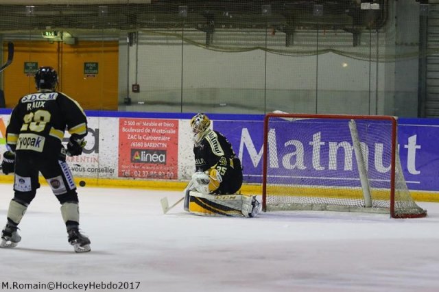 Photo hockey match Rouen - Angers  le 28/02/2017