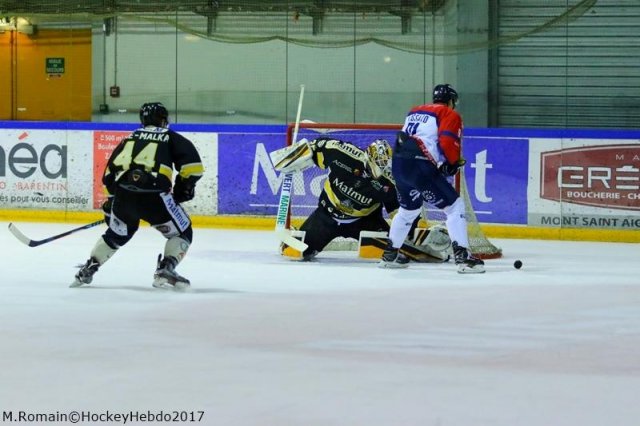 Photo hockey match Rouen - Angers  le 28/02/2017
