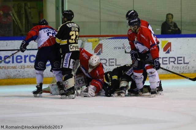 Photo hockey match Rouen - Angers  le 28/02/2017