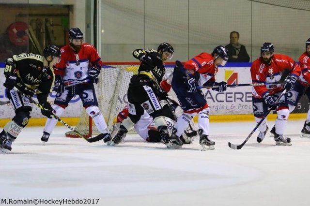 Photo hockey match Rouen - Angers  le 28/02/2017