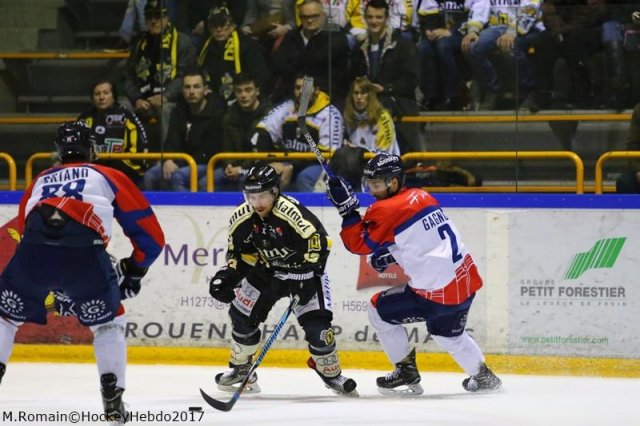 Photo hockey match Rouen - Angers  le 28/02/2017
