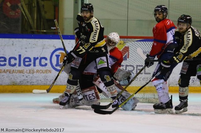 Photo hockey match Rouen - Angers  le 28/02/2017