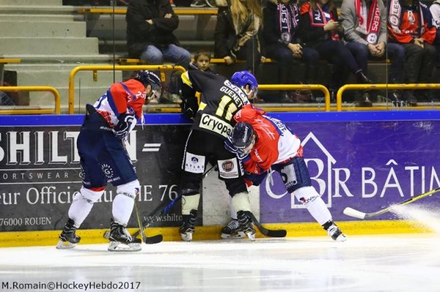 Photo hockey match Rouen - Angers  le 28/02/2017
