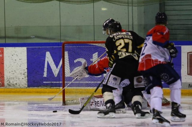 Photo hockey match Rouen - Angers  le 28/02/2017