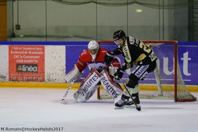 Photo hockey match Rouen - Angers  le 28/02/2017