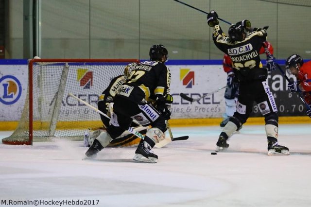 Photo hockey match Rouen - Angers  le 28/02/2017