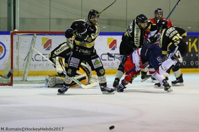 Photo hockey match Rouen - Angers  le 28/02/2017