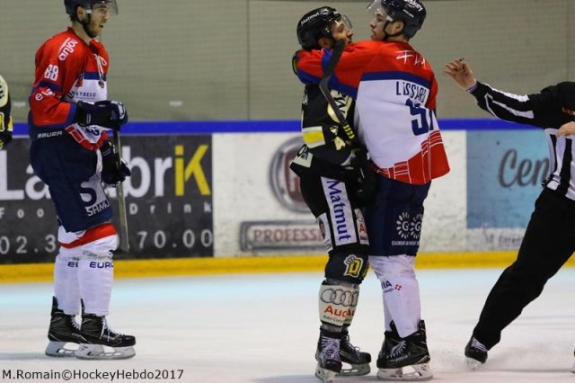 Photo hockey match Rouen - Angers  le 28/02/2017