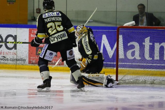 Photo hockey match Rouen - Angers  le 28/02/2017