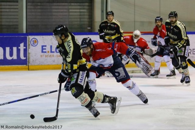 Photo hockey match Rouen - Angers  le 28/02/2017