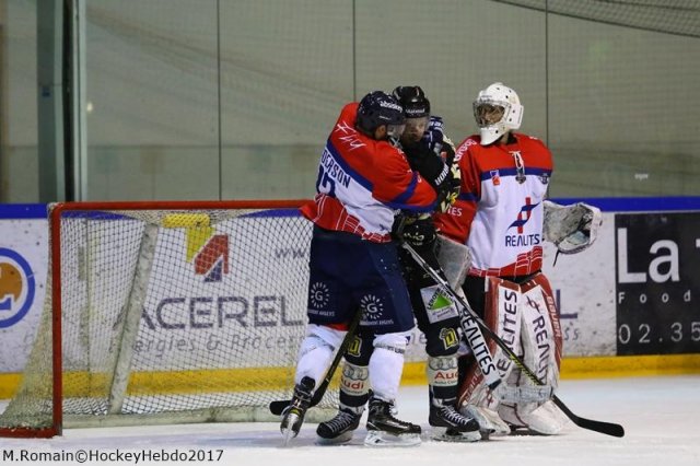 Photo hockey match Rouen - Angers  le 28/02/2017