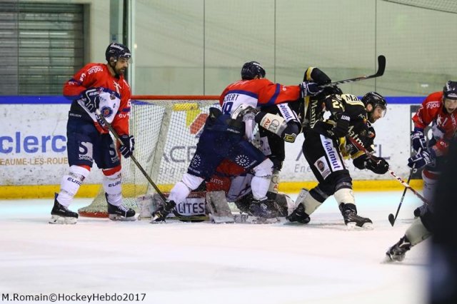 Photo hockey match Rouen - Angers  le 28/02/2017