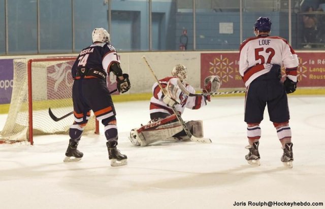 Photo hockey match Montpellier  - Wasquehal Lille le 25/02/2017