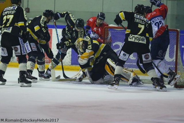 Photo hockey match Rouen - Angers  le 01/03/2017