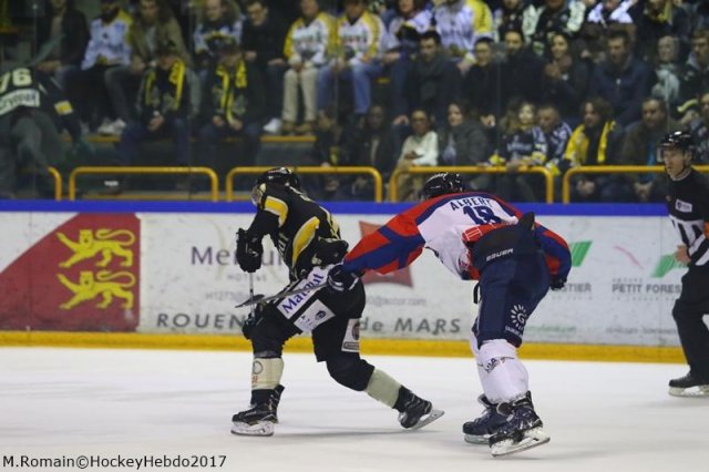 Photo hockey match Rouen - Angers  le 01/03/2017
