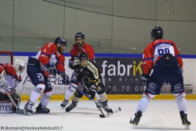 Photo hockey match Rouen - Angers  le 01/03/2017