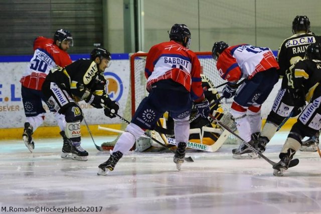Photo hockey match Rouen - Angers  le 01/03/2017