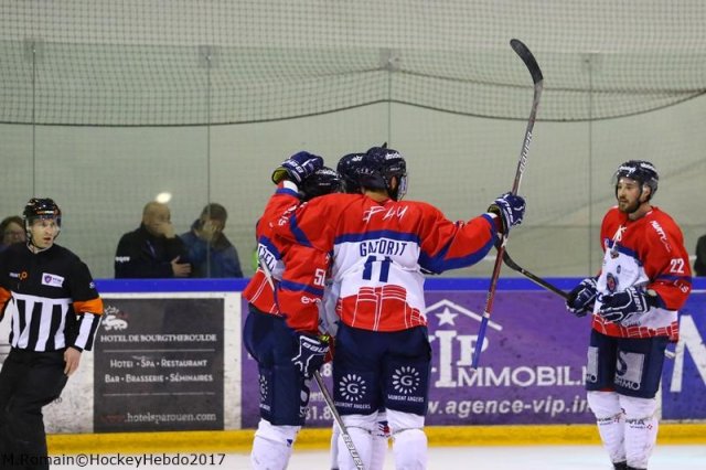 Photo hockey match Rouen - Angers  le 01/03/2017