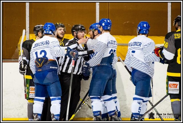 Photo hockey match Chambéry - Paris (FV) le 25/02/2017