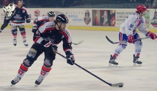 Photo hockey match Bordeaux - Lyon le 28/02/2017