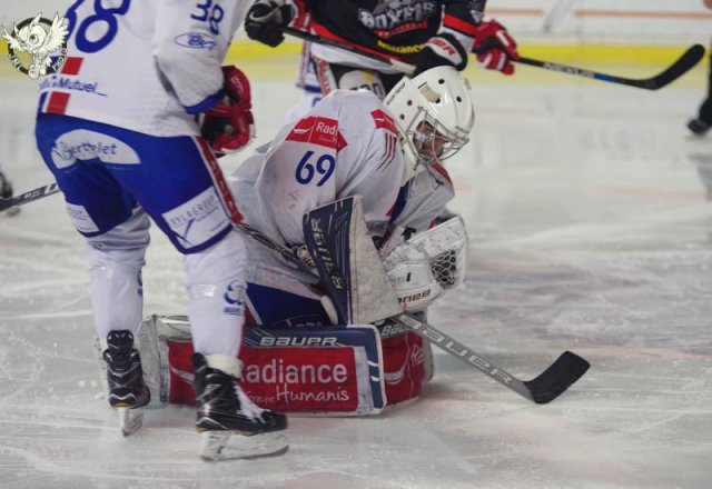 Photo hockey match Bordeaux - Lyon le 28/02/2017