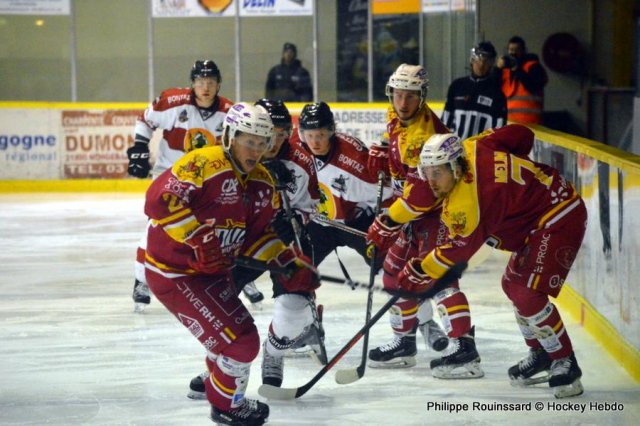 Photo hockey match Dijon  - Chamonix / Morzine le 03/03/2017