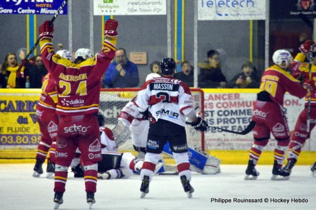 Photo hockey match Dijon  - Chamonix / Morzine le 03/03/2017