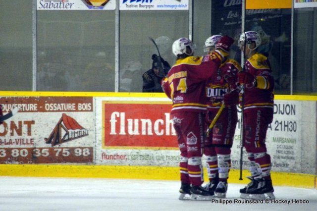 Photo hockey match Dijon  - Chamonix / Morzine le 03/03/2017