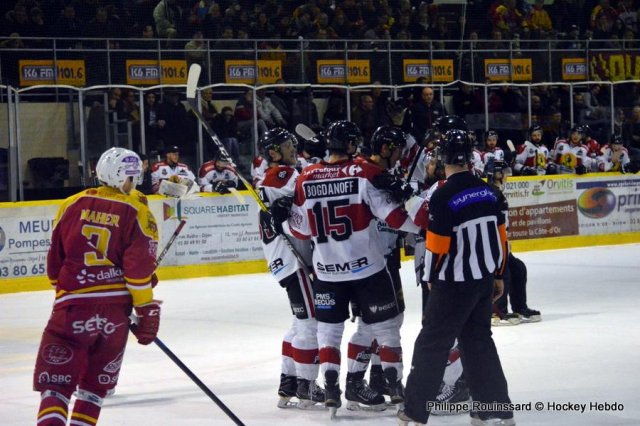 Photo hockey match Dijon  - Chamonix / Morzine le 03/03/2017