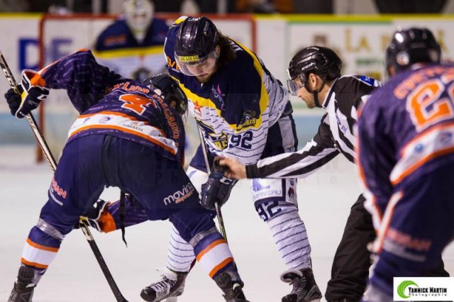 Photo hockey match Clermont-Ferrand - Dunkerque le 04/03/2017