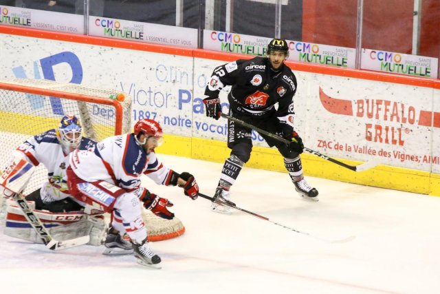Photo hockey match Amiens  - Grenoble  le 05/03/2017