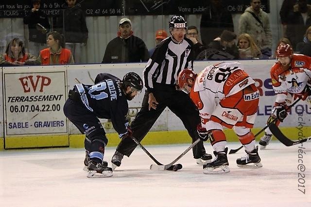Photo hockey match Tours  - Cholet  le 04/03/2017