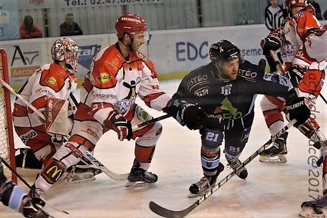 Photo hockey match Tours  - Cholet  le 04/03/2017