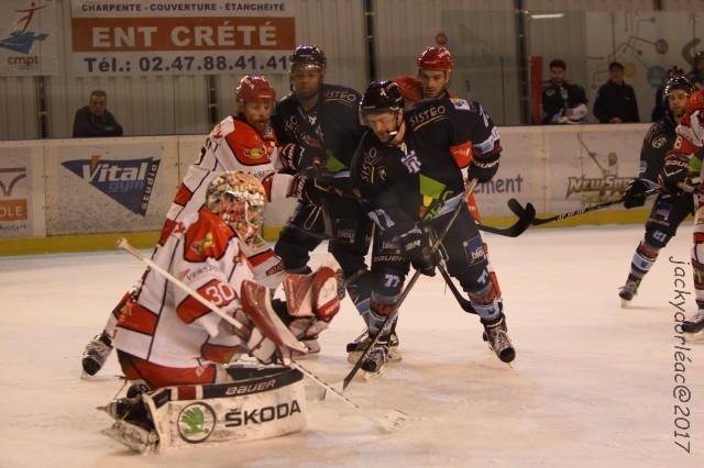 Photo hockey match Tours  - Cholet  le 04/03/2017