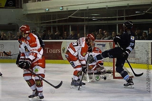 Photo hockey match Tours  - Cholet  le 04/03/2017