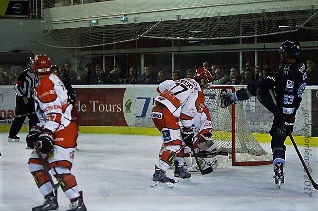 Photo hockey match Tours  - Cholet  le 04/03/2017