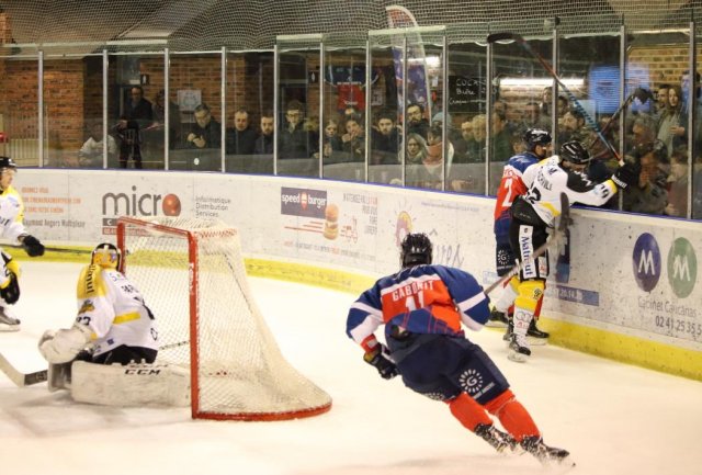 Photo hockey match Angers  - Rouen le 05/03/2017