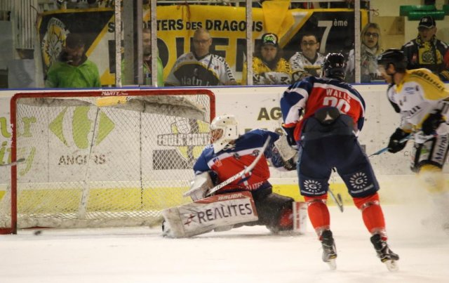 Photo hockey match Angers  - Rouen le 05/03/2017