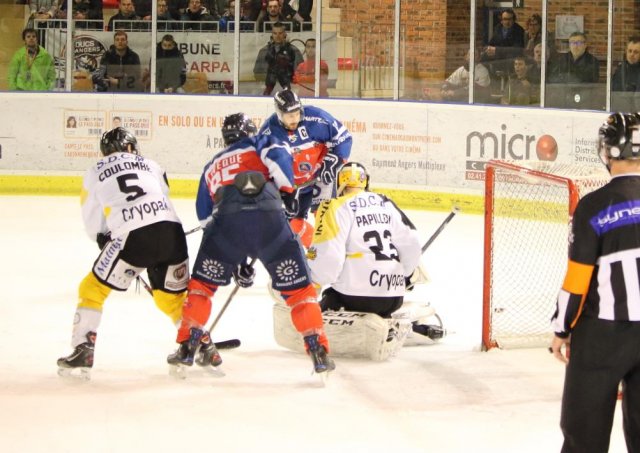 Photo hockey match Angers  - Rouen le 05/03/2017
