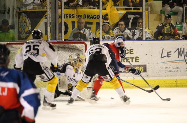 Photo hockey match Angers  - Rouen le 05/03/2017