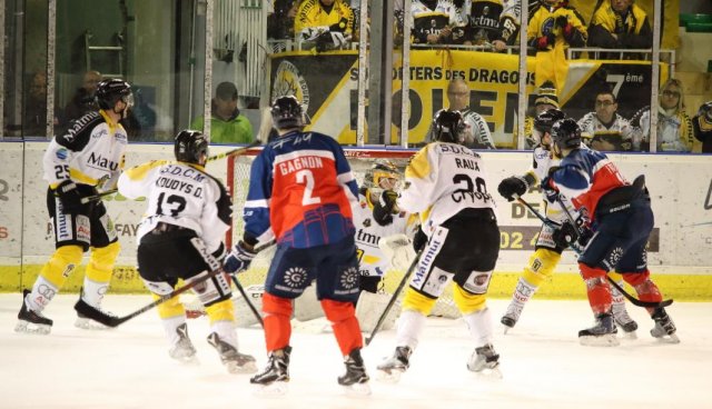 Photo hockey match Angers  - Rouen le 05/03/2017