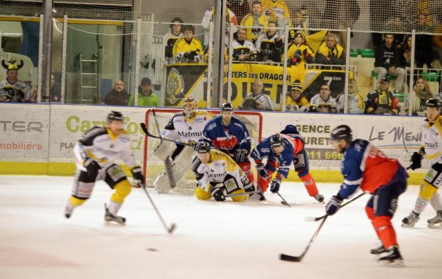 Photo hockey match Angers  - Rouen le 05/03/2017