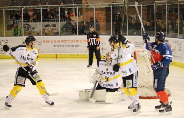Photo hockey match Angers  - Rouen le 05/03/2017