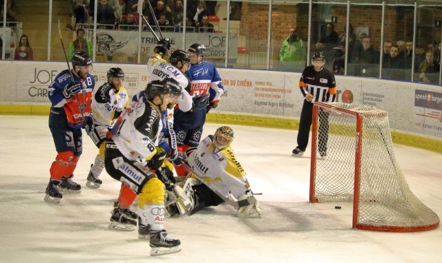 Photo hockey match Angers  - Rouen le 05/03/2017