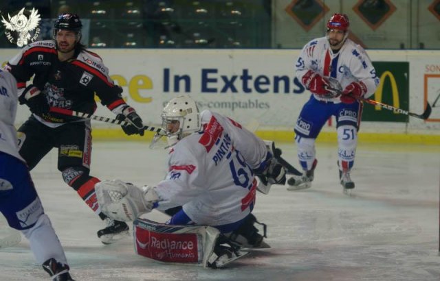 Photo hockey match Bordeaux - Lyon le 01/03/2017